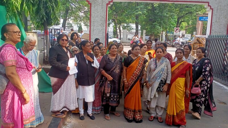 बंगाल में महिलाओ की प्रताड़ना,यौन शौषण पर आगबबूला बिलासपुर की नारीशक्ति!