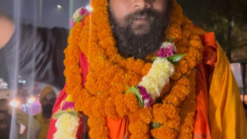 अभूतपूर्व हिंदुओं अभूतपूर्व,सनातन रक्षक धर्म योद्धा का हुआ अभूतपूर्व स्वागत !