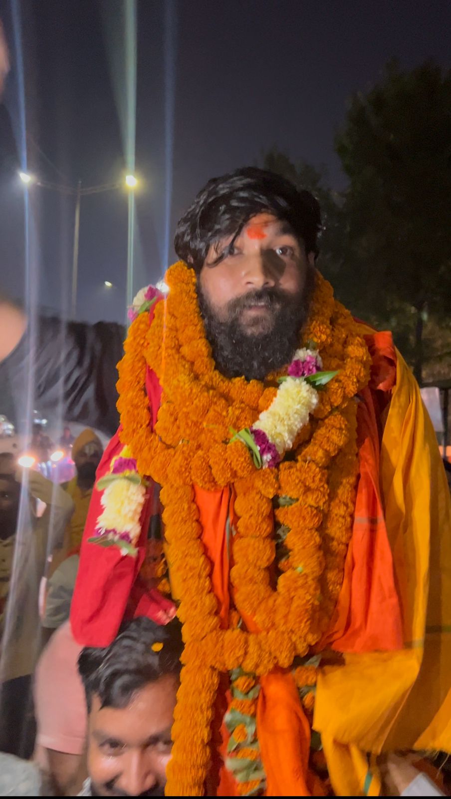 अभूतपूर्व हिंदुओं अभूतपूर्व,सनातन रक्षक धर्म योद्धा का हुआ अभूतपूर्व स्वागत !